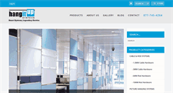 Desktop Screenshot of hangit-up.com
